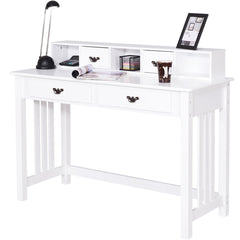 Home Office Writing Desk with 4 Drawer Computer Study Table