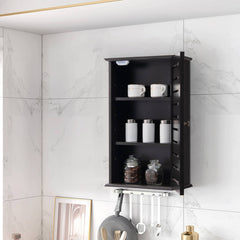 Wall Mount Medicine Cabinet Multifunction Storage Organizer
