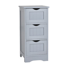 Bathroom Floor Freestanding Storage Organizer with 3 Drawers