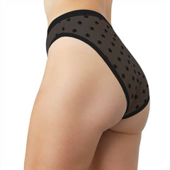 Star Mesh High Leg Bikini