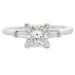 Genuine 1.12ct Lab Grown Diamond 10KT White Gold