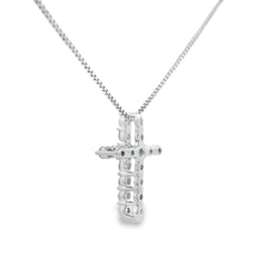 .15ct Diamond Cross Religious Pendant 14KT Yellow Gold