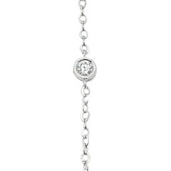 .38ct Lab Grown Diamond Bracelet 14KT White Gold
