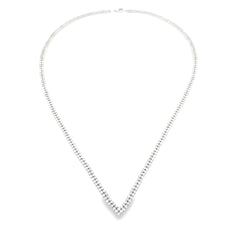 7.00ct Diamond Tennis Necklace 14KT White Gold