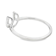 .10ct Diamond Ring 14KT White Gold