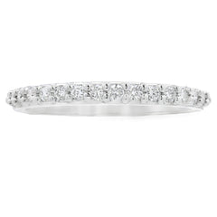 .25ct Diamond Wedding Band Ring 14KT White Gold
