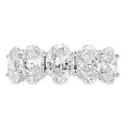 Lab Grown Diamond Wedding Band Ring 10KT White Gold