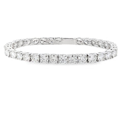 12.50ct Moissanite Tennis Bracelet Sterling Silver
