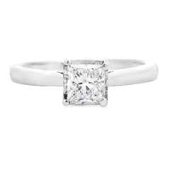 Natural .50ct Lab Grown Diamond 10KT White Gold