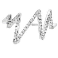.15ct Diamond Ring 14KT White Gold