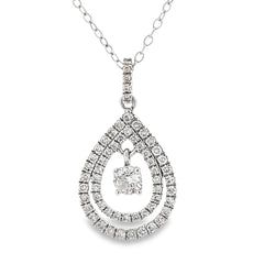 .77ct Diamond Fashion Pendants 10KT White Gold