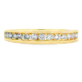 .35ct Diamond Wedding Band Ring 14KT Yellow Gold