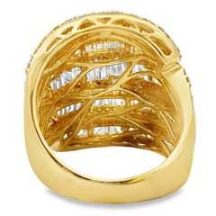 2.75ct Diamond Ring 14KT Yellow Gold