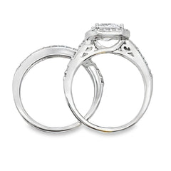 Cubic Zirconia CZ SS Bridal Sterling Silver