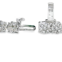 Lab Grown Diamond Tennis Bracelet 10KT White Gold