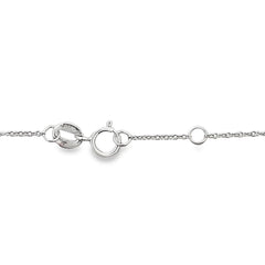 .25ct Ruby Diamond Bracelet 14KT White Gold