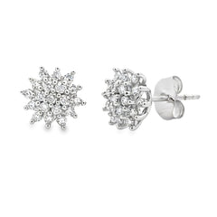 .33ct Lab Grown Diamond Earrings 10KT White Gold