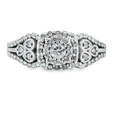 .50ct Diamond Ring 10KT White Gold