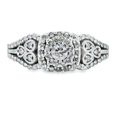 .50ct Diamond Ring 10KT White Gold