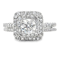 Lab Grown Diamond Fashion band rings 14KT White Gold
