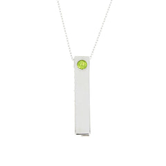 Peridot Fashion Pendants Sterling Silver