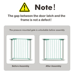 30-32.5 Inch Wide Safety Gate with 30 Inch Scientific Height