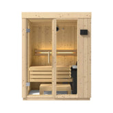 Kohler C1 Luxury Indoor Scandinavian Spruce Home Sauna Kit (SAK60418)