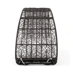 Alora Large 2-Person Abigal Outdoor Wicker Daybed With Aluminum Frame And Cushions (SAK23942)