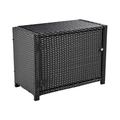 Alora Large Outdoor Quadrilateral Spa Surround Rattan Sectional Sofa Set With Storage Compartments (SAK80217)