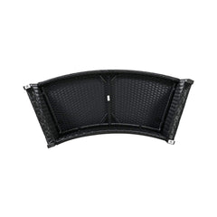 Alora Large Premium Surround Spa Patio Rattan Sofa Set With Storage Compartments And Cushions (SAK75629)