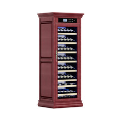Nuvia 102-Bottle 10.6 Cu.Ft Wine Cooler Cabinet With LED Lighting And Temperature Control (SAK69027)