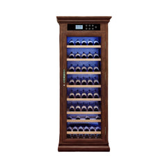 Nuvia 102-Bottle 10.6 Cu.Ft Wine Cooler Cabinet With LED Lighting And Temperature Control (SAK69027)