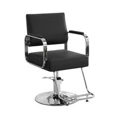 Luxury Height-Adjustable Barber Chair With 360-Degree Swivel (SAK64103)