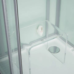 Maya Bath Platinum Lucca Steam Shower With LCD Touchscreen Controls (SAK27483)