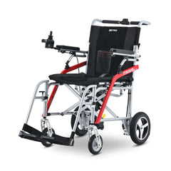Metro Mobility iTravel Lite 24V/10AH 200W Premium Portable Folding Power Wheelchair, 220LBS (SAK97362)