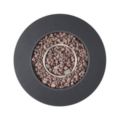 Alora Modern 32-Inch 40K BTU Round Iron Propane Fire Pit (SAK29102)