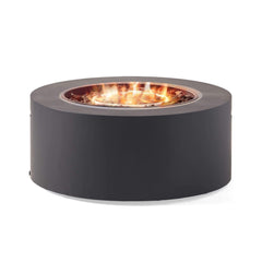 Alora Modern 32-Inch 40K BTU Round Iron Propane Fire Pit (SAK29102)