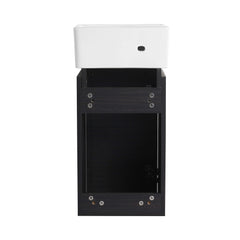 Nuvia Modern Wall-Mounted Bathroom Vanity With Ceramic Sink And Soft Close Door (SAK05214)