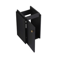 Nuvia Modern Wall-Mounted Bathroom Vanity With Ceramic Sink And Soft Close Door (SAK05214)