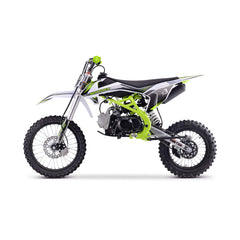 MotoTec X3 125CC 4-Stroke Green Gas-Powered Dirt Bike (SAK86035)