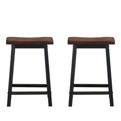 24 Inch Height Set of 2 Home Kitchen Dining Room Bar Stools