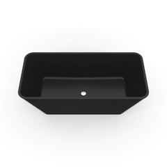 Nuvia 67-Inch Luxury Freestanding Solid Surface Soaking Bathtub (SAK51920)