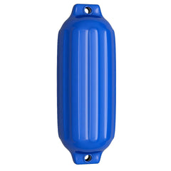 4 Ribbed Marine 8.5" x 27" Boat Fender Vinyl Bumper-Blue