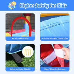 Inflatable Bounce House Castle Jumper Without Blower