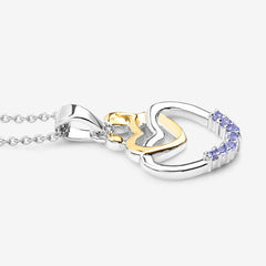 0.14 Carat Genuine Tanzanite .925 Sterling Silver Pendant