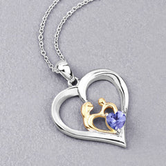 0.45 Carat Genuine Tanzanite .925 Sterling Silver Pendant