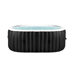 Premium 2-Person Inflatable Hot Tub Kit With 8-Color LED Lights (SAK98431)