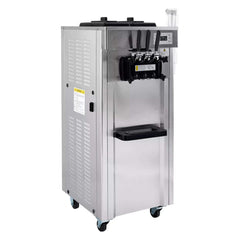 Premium Commercial 3-flavor Freestanding Soft Serve Ice Cream Machine Maker, 21-31 L/H (SAK21874)
