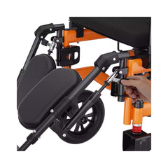 Motivo Premium Lightweight Electric Full Reclining Motorized Foldable Wheelchair (SAK91516)