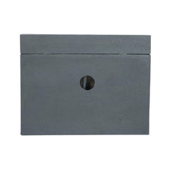 Alora Premium Outdoor Contemporary Modern Rectanglar Decorative Water Fountain, Gray (SAK09215)